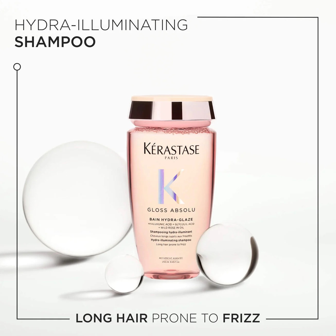 GLOSS ABSOLU HYDRA-GLAZE ILLUMINATING SHAMPOO 250ml - Image 2